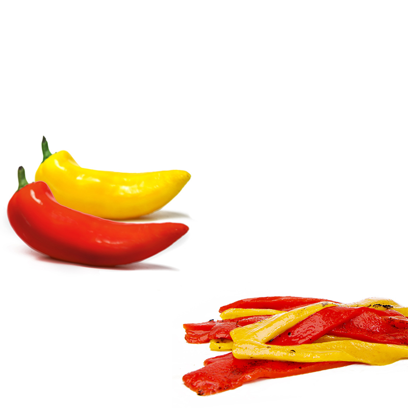 FOS – Greek Red & Yellow Roasted Sweet Pepper Strips