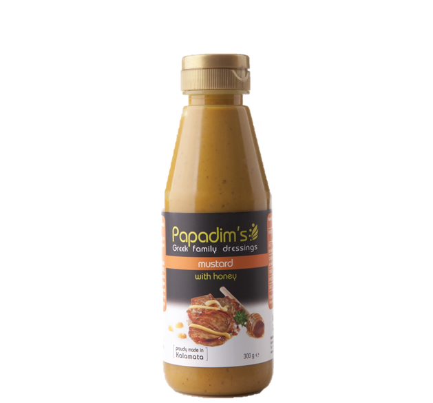 Papadim's Mediterranean Mustard  with Honey – 300g