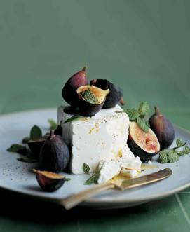 Organic Goat Cheese with Fig