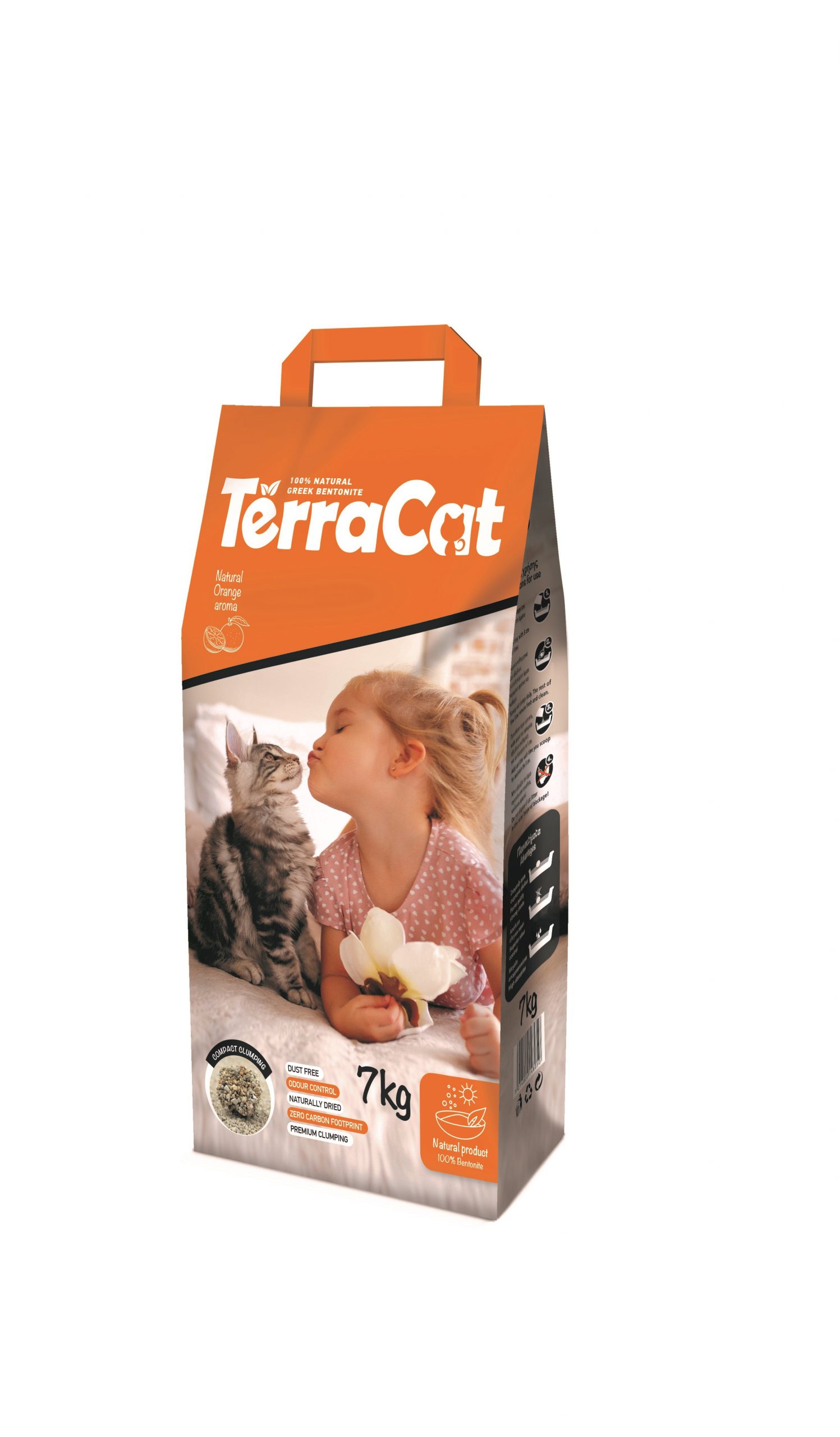 Terra Cat with orange_7 kg