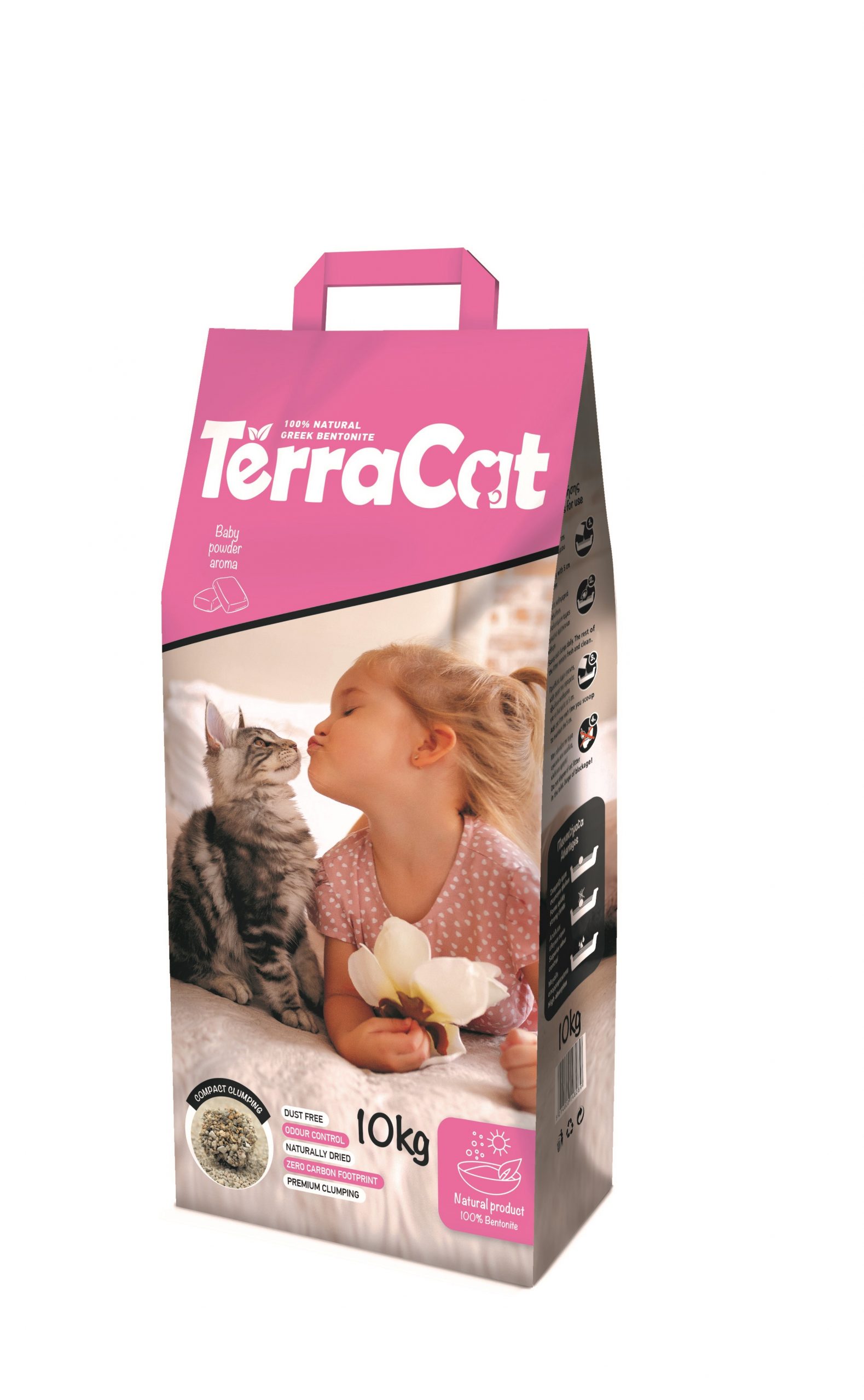 Terra cat with baby powder_10 kg